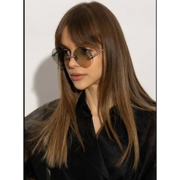 Anna Karin Karlsson Crystal Nest Sunglasses in Gold Blush - Picture 2 of 6